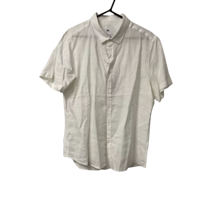 Mens Yd. Size XL Short Sleeve Shirt White 