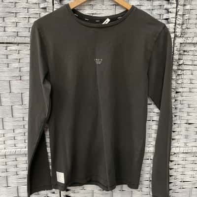 Indie Kids Size 14 Long Sleeve T-Shirt Grey 