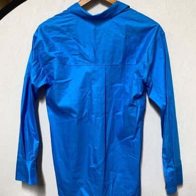 Sportsgirl Womens  Size 4 Blue Shirt 