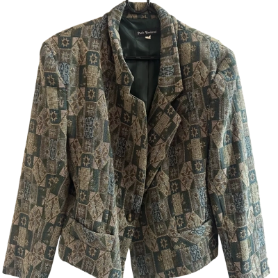  Womens  Size 12 Blazer Multicoloured 