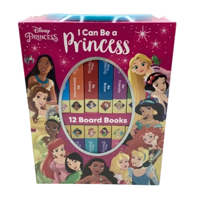 Disney Princess: I Can Be a Princess 12 Board Books