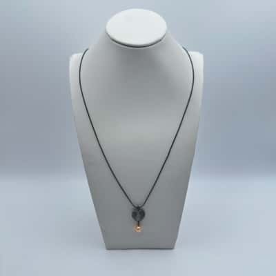 Angle Wings & Pearl Necklace Stamped 925