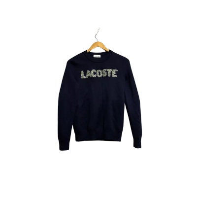 Lacoste, Womens, Size 38, navy blue jumper