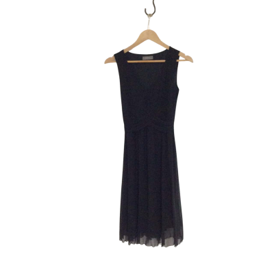 Jacqui-E Women's Size XS Formal Dress Black  