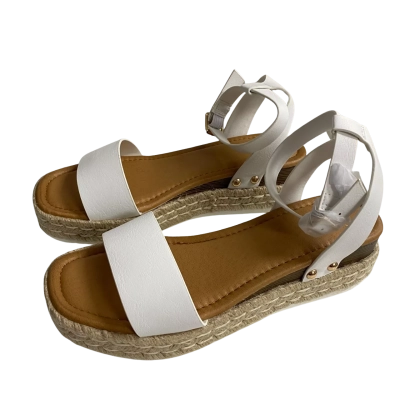 Womens Novo Tenzin Flatform Sandals White 