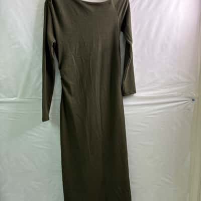 Staple the Label Womens Size XL Maxi Dress Khaki BNWT