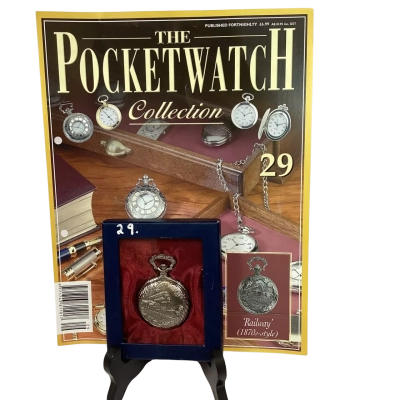 ‘Railway’ (1870s-style) #29 Hachette Pocket Watch