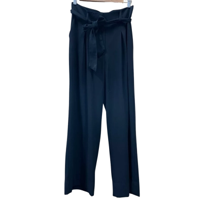 Bardot Black Ribbon Tie Pants Size 10