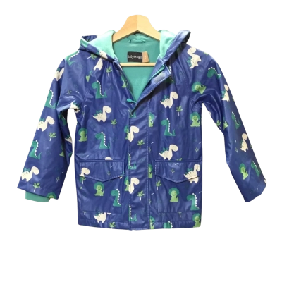 Lily & Dean Kids  Size 5 Jacket Animal print / Blue 