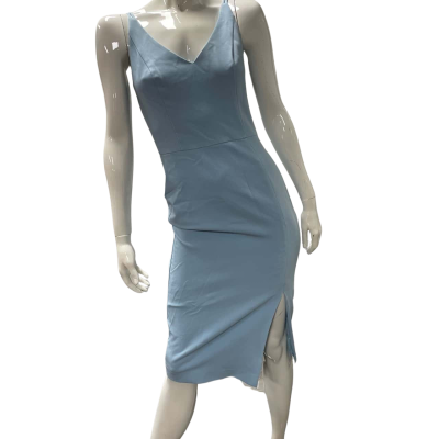 Cue BNWT Womens  Size 8 Sleeveless Dress  Blue 