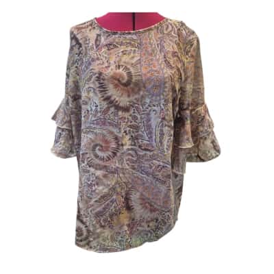 Heine Womens  Size 42 3/4 Sleeve Top Pattern 