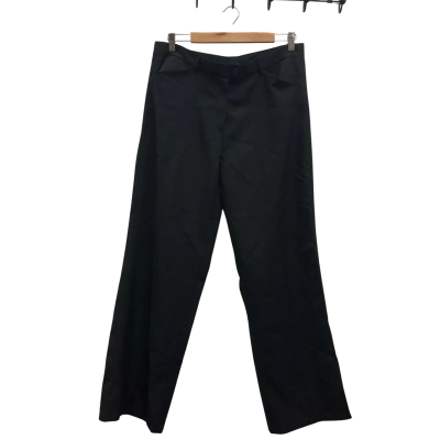  Bongardi Womens  Size 16 Pants Pinstripe Black  
