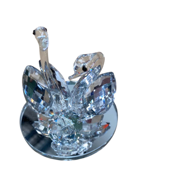 Crystal Swan Figurine 6mm x 7mm
