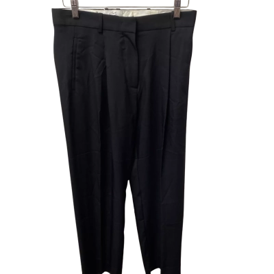COS Womens  Size 10 Straight Leg Pants Black  