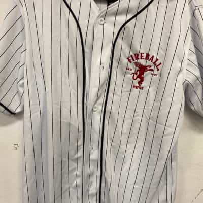 Fireball  Mens  Size L Jersey Black  / White 