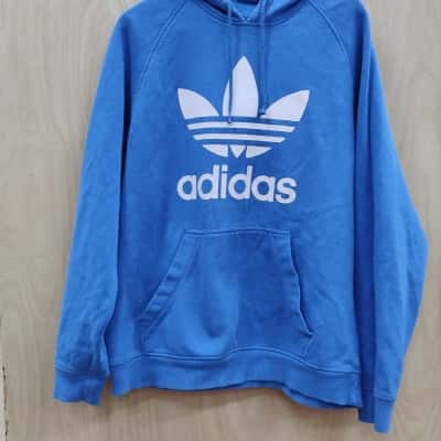 Adidas Mens  Size M Hoodie Blue (8)