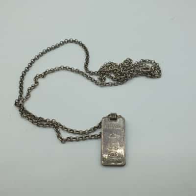 Unisex Necklace Silver 925