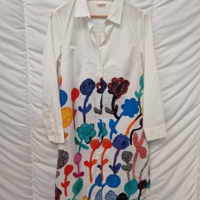 Gorman Womens Georgia's Garden Shirt Dress - Size 6