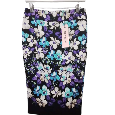 Womens Review Size 8 Floral Pencil Skirt 
