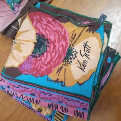 NEUF FOULARD HERMES INDEX BROMELIACEAE K SCOTT H003801S CARRE 90 SOIE SCARF 530