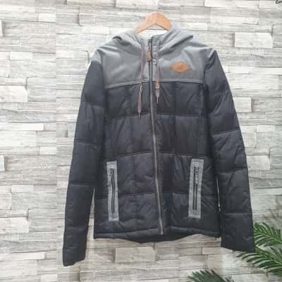  Mens  Size M Puffer Black  / Grey 