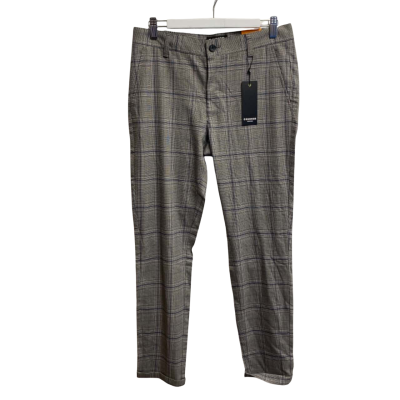 Connor Mens Size 31 Chinos Cade Checked / Grey 