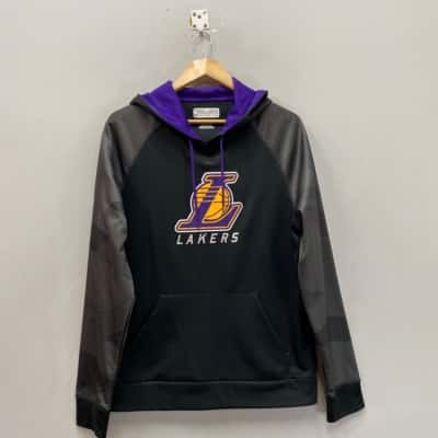 NBA LA Lakers Mens  Size M Hoodie Black  