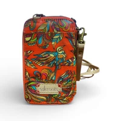  Sakroots wristlet phone pouch