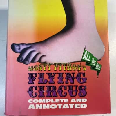 MONTY PYTHON'S FLYING CIRCUS COMPLETE & ANNOTATED (HARDBACK) BOOK