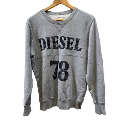 Diesel Mens Size S Grey Jumper 