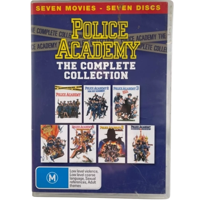 Police Academy The Complete Collection DVD set  