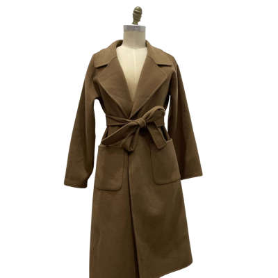 Friends With Frank Womens  Size S Winter Coat Brown 