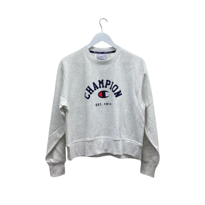 Champion Graphic Pullover Jumper Grey Size M BNWT
