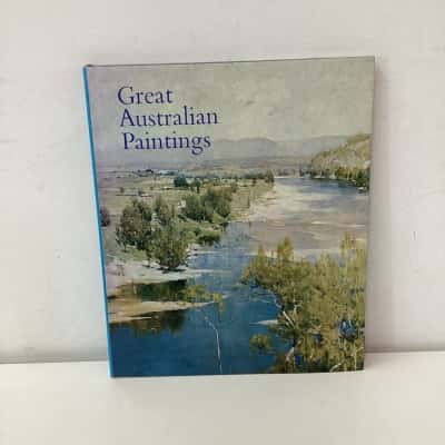 Great Australian Paintings hardcover book