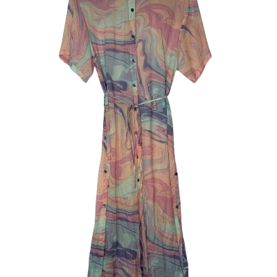 Double Rainbouu pastel maxi dress Size S 