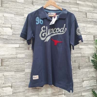 Elwood Mens  Size XL Short Sleeve T-shirt Blue 
