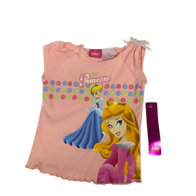 Disney Princess Girls Size 3T Tops & T-shirts Peach - NEW