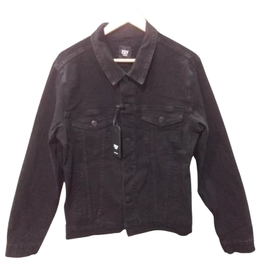 Ziggy Denim Mens  Size M Denim Jacket Black  