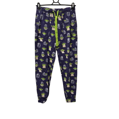 Peter Alexander Unisex Star Wars Beige, Green & Purple Pyjama Pants Size M
