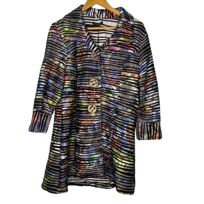 Caroline Morgan Womens  Size 16 Winter Jacket Multicoloured / Pattern 