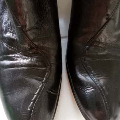  Womens EveryBody Size 39 Boots Black Leather