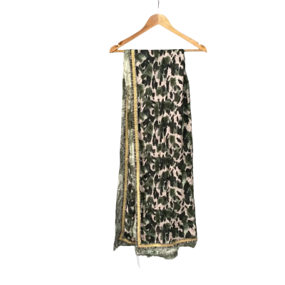 Carolina Womens Scarf Green / Pattern RRP $89.99
