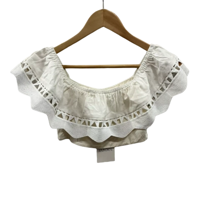 Bardot Womens Size XS Cropped Top White