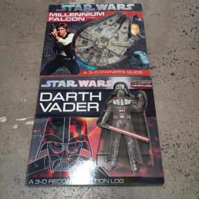 Star Wars 3D Books x 2