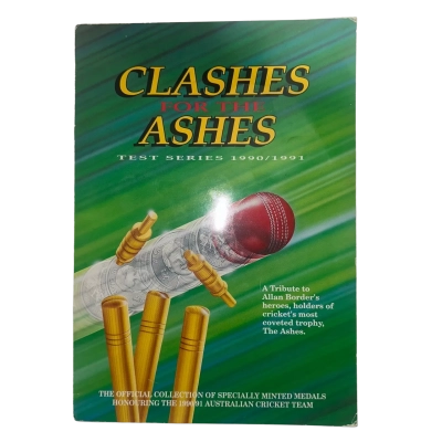 Official “Clashes for the Ashes” medal collection 