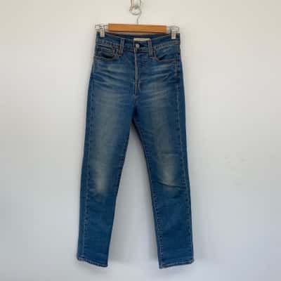 Levi Strauss & Co.  Blue Straight Leg Jeans Size 25 