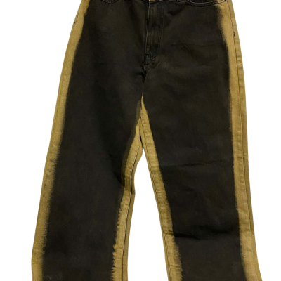 JADED LONDON RELAXED BAGGY FIT  Womens  Size 30 JEANS in Black and Tan 