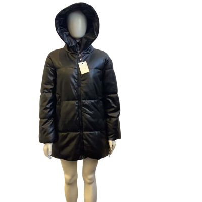 New - Vita Active Womens  Size M Oversized Puffer Jacket Black