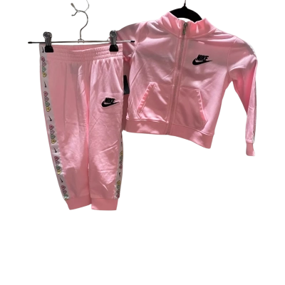 Nike Kids  Size 18-24m Sportswear Pink  2 Piece Tracksuit RRP $90                 (HTHB)