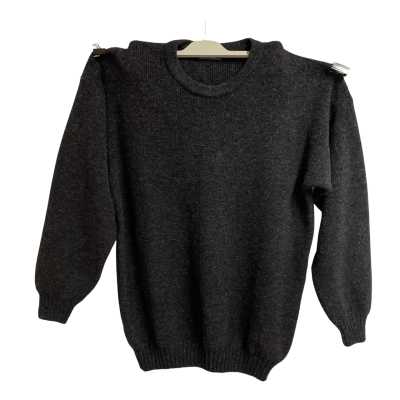 MKM Mens  charcoal  wool jumper size XL